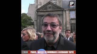 Hommage à Bernard Tapie : "Il a emmené tout le monde avec lui" (Stéphane Tapie)