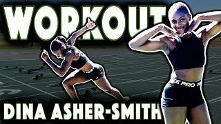 Dina Asher-Smith Block Session | Pre-Worlds Workout
