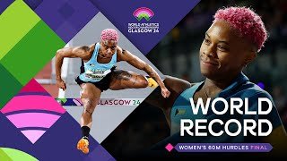 Devynne Charlton flies to 7.65 WORLD RECORD | World Athletics Indoor Championships Glasgow 24