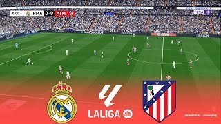 REAL MADRID vs ATLETICO MADRID Live | La Liga 2026 | 22 March 2026 | Simulation PES 2021 Gameplay
