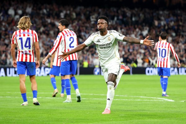 Real Madrid v Atletico Madrid LIVE - La Liga latest updates as Los Blancos back in front thanks to Vinicius Junior double, Federico Valverde sent off