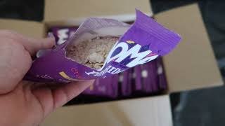 MOMA Porridge Sachets CRANBERRY & RAISIN Breakfast Jumbo Oat with Real Fruit Unboxing