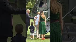 Trump, Melania Trump & Ivanka Trump Depart Together ✈️👨‍👩‍👧‍👦
