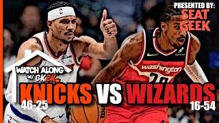 NEW YORK KNICKS VS WASHINGTON WIZARDS LIVE PLAY BY PLAY! | WATCH ALONG W/ CK2K