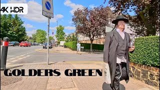 Exploring Golders Green: Vibrant Walking Tour of London's Jewish Community on Sunny Day