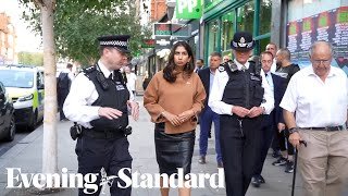 Suella Braverman visits Golders Green to reassure residents