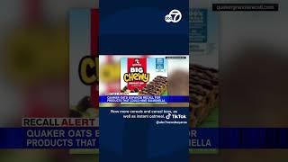 Quaker Oats broadens recall over possible Salmonella risk