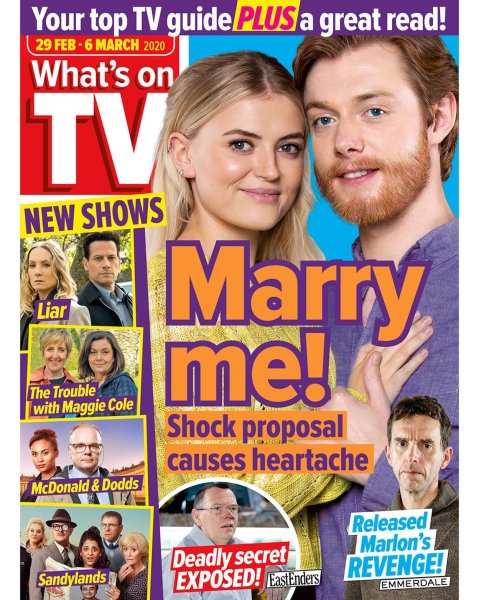 🔶MARRY ME! #CoronationStreet
There’s a black cloud hangin...