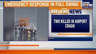 Breaking News: Deadly Plane Crash At LaGuardia Airport | Air Canada Flight Hits Fire Truck | News9