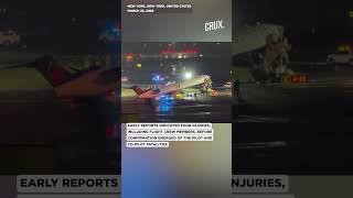 2 Killed As Air Canada Jet Crashes Into Fire Truck At NY’s LaGuardia Airport