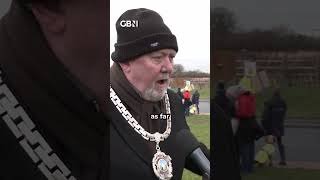 Village protests government plans to build 20,000 new homes on greenbelt land