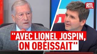 Décès de Lionel Jospin : l'hommage d'Alain Duhamel sur RTL