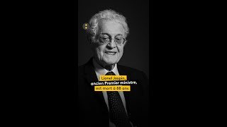Lionel Jospin, ancien Premier ministre, est mort à 88 ans