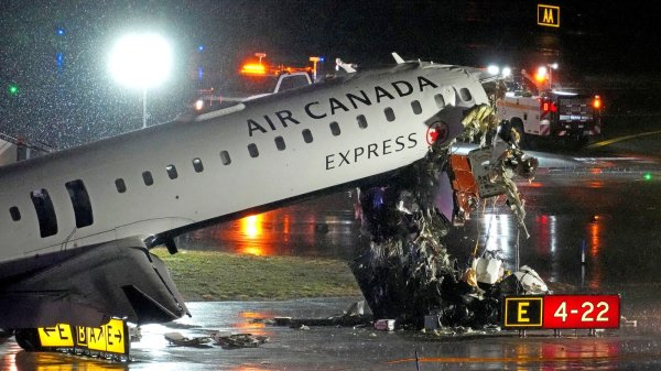 LaGuardia crash latest: Pilot and co-pilot killed at New York airport after collision with fire engine