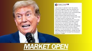 TRUMP KIND OF TACOS, OIL DOWN, MARKETS TRYING TO GO GREEN | MARKET OPEN