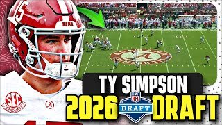 Ty Simpson - 2026 NFL Draft Profile & Comparisons