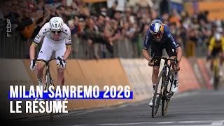 Cyclisme : Tadej Pogacar remporte son premier Milan-Sanremo | Résumé