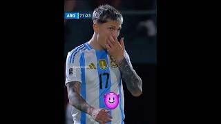 Garnacho Took Revenge on Messi🥶 #football #messi #garnacho #argentina