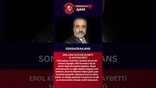 EROL KÖSE HAYATINI KAYBETTİ   16. KATTAN DÜŞTÜ