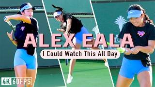 Just Alex Eala Practising… Can’t Stop Watching (4K)