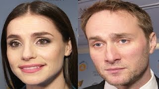 Oliver Chris & Charlotte Riley Interview RTS Programme Awards 2018