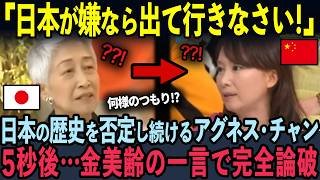 【テレビ風編集】「日本は嘘をついている！」反日芸能人が日本の歴史をデマと断言！5秒後…予想だにしない悲惨な末路とは【ひろゆき/金美齢】