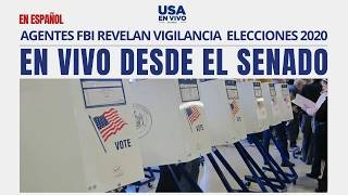 EN VIVO Exagentes FBI testifican investigación elecciones 2020, Arctic Frost: Un Watergate moderno