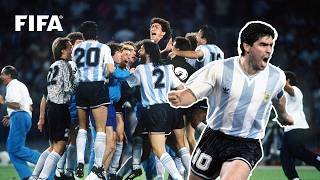 Full Penalty Shoot-out: Argentina vs Italy | 1990 FIFA World Cup Semi-Final