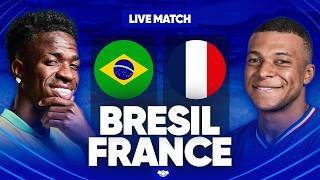 🔴🇧🇷🇫🇷 BRESIL - FRANCE LIVE / 🚨ALLEZ LES BLEUS ! / CHOC POUR PREPARER LA COUPE DU MONDE! MATCH AMICAL