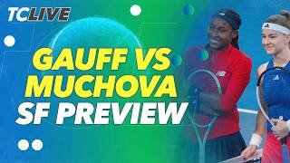 How can Karolina Muchova turn the tides in 0-5 head-to-head with Coco Gauff? | TC Live