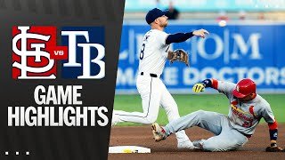 Cardinals vs. Rays Game Highlights (8/21/25) | MLB Highlights