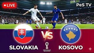 LIVE Slovakia vs Kosovo | World Cup 2026 🔴 FULL MATCH PES 21 Simulation (Real-Time Score)