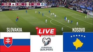 🔴 Live : Slovakia vs Kosovo | UEFA World Cup 2026 Qualifiers | eFootball live simulation