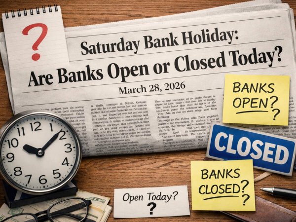 Saturday bank holiday: Are banks open or closed today on March 28, 2026? - The Economic Times