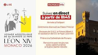 Visite apostolique de Sa Sainteté le Pape Léon XIV à Monaco