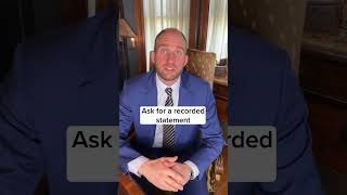 Number one mistake people make after a car accident!  #lawyer #legaltips #caraccidentlawyer #learn