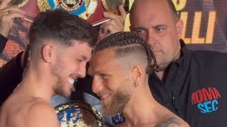 SECURITY!! LIAM DAVIES AND FRANCESCO GRANDELLI HAVE VERY INTENSE FACE OFF!!