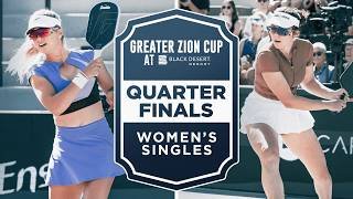 Anna Leigh Waters vs Jorja Johnson at the Greater Zion Cup at the Black Desert Resort