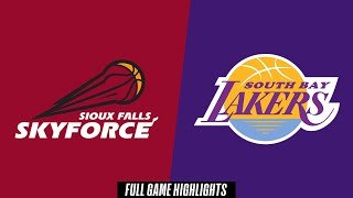 Sioux Falls Skyforce vs. South Bay Lakers - Game Highlights