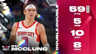 Mac McClung ERUPTS For 59 PTS And Becomes The G League All-Time Leading Scorer!