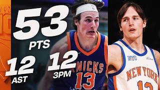 Tyler Kolek Makes NBA & G League HISTORY in Knicks Double Shift (53 PTS COMBINED)  🔥