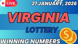 Virginia Day Lottery Results For - 27 Jan, 2026 - Pick 3 - Pick 4 - Pick 5 - Powerball - Cash4Life