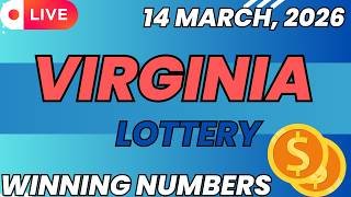 Virginia Day Lottery Results For - 14 Mar, 2026 - Pick 3 - Pick 4 - Pick 5 - Powerball - Cash4Life
