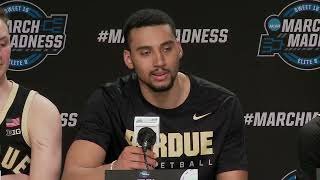 Purdue Postgame Press Conference (2026 Men's Elite Eight)