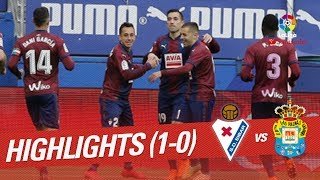 Resumen de SD Eibar vs UD Las Palmas (1-0)