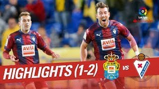 Resumen de UD Las Palmas vs SD Eibar (1-2)