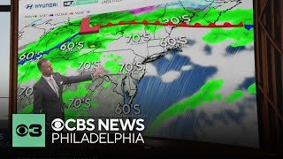 Temperatures climb into the 50s Sunday after chilly start, tracking warmth and wet weather