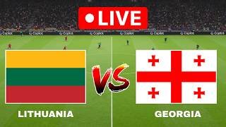 LIVE Lithuania vs Georgia | 2026 - Video Game Simulation