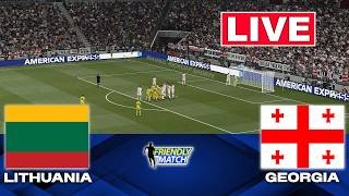 🔴LIVE : Lithuania vs Georgia | International Friendly Match 2026 | Full Match Streaming