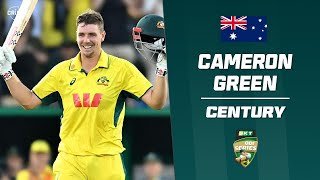 Green machine: Allrounder belts 47-ball ton | Australia v South Africa 2025-26